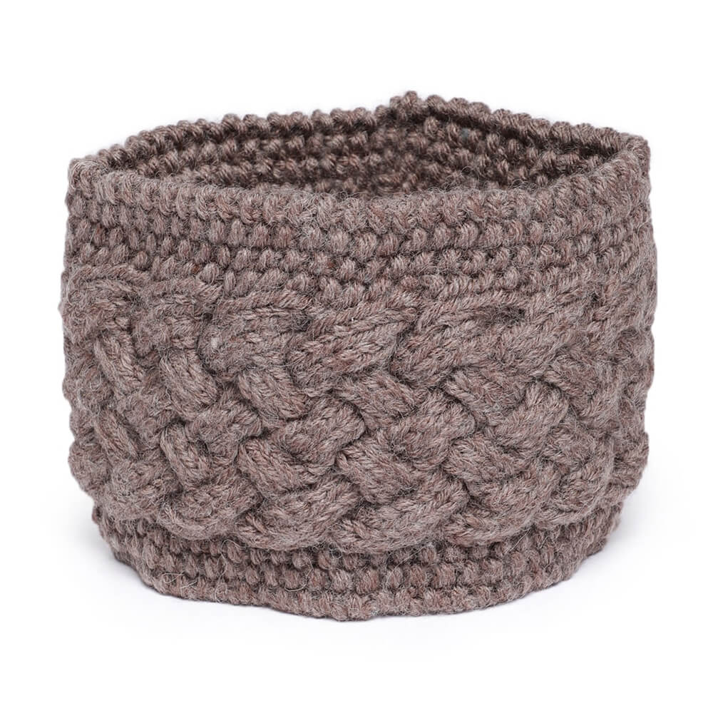 Criss Cross Headband - Brown 2750