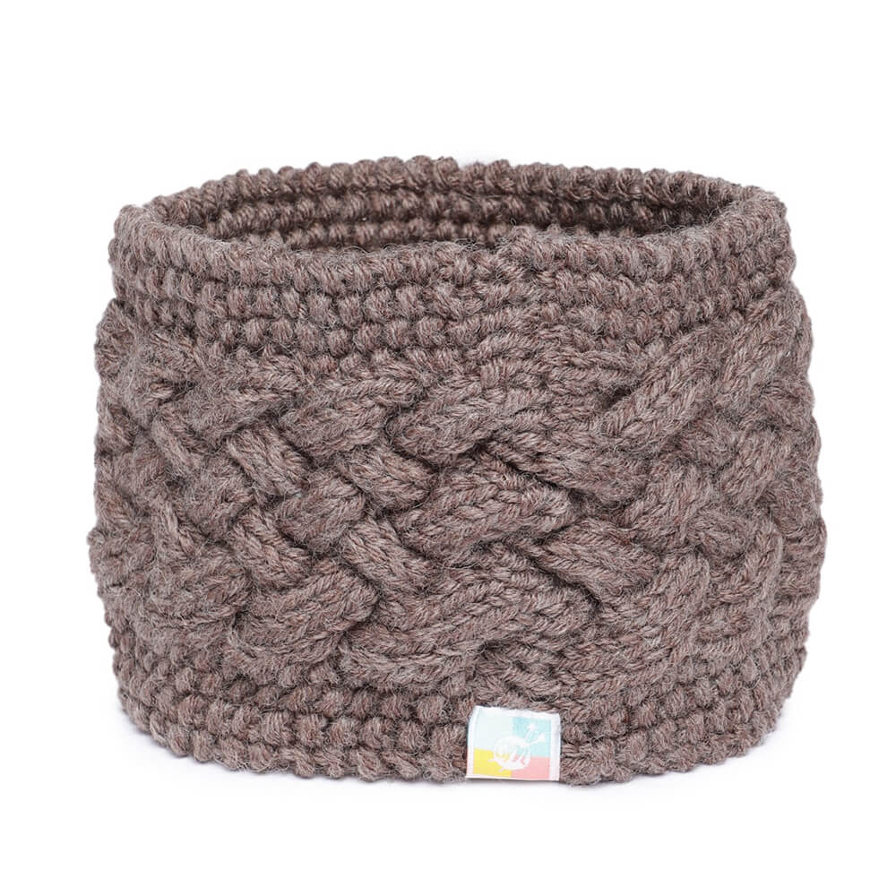 Criss Cross Headband - Brown 2750