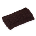 Criss Cross Headband - Dark Brown 2941