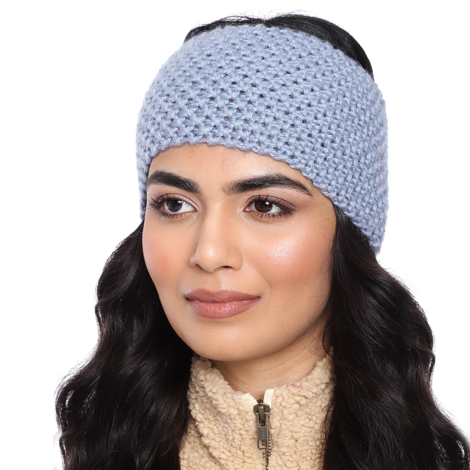 Knitted Headband - Faded Denim 299