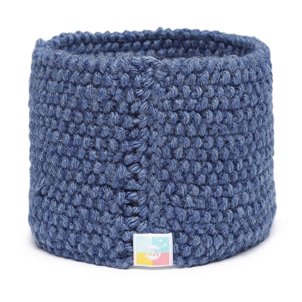 Knitted Headband - Denim Blue 300