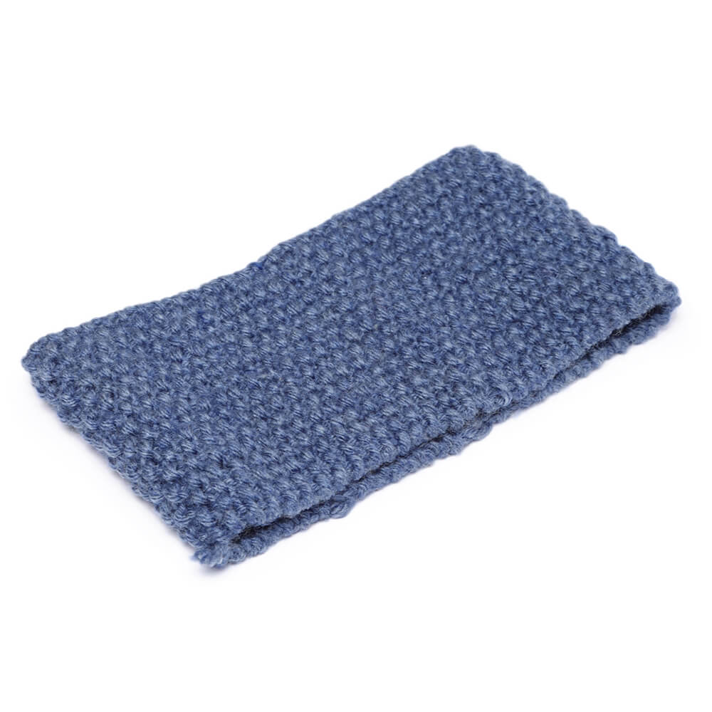 Knitted Headband - Denim Blue 300