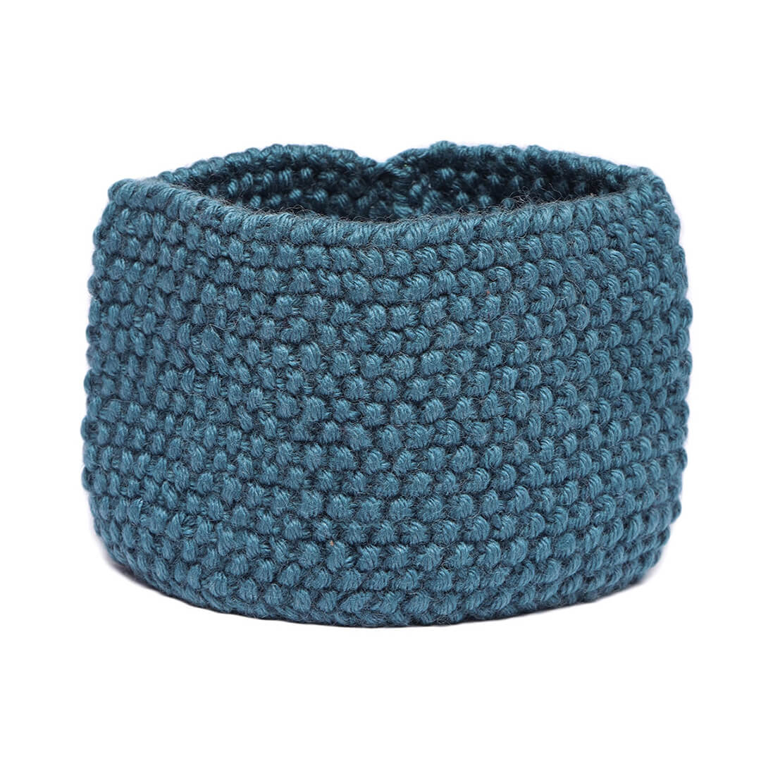 Knitted Headband - Storm Blue 304