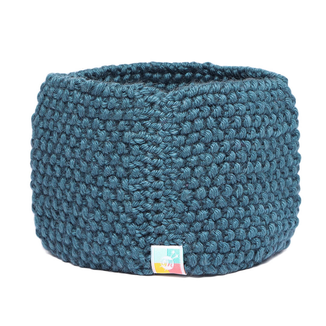 Knitted Headband - Storm Blue 304