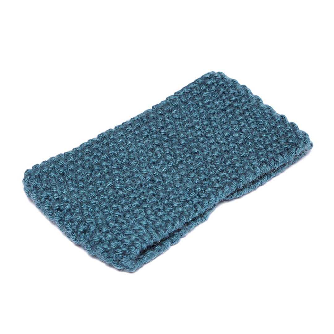 Knitted Headband - Storm Blue 304
