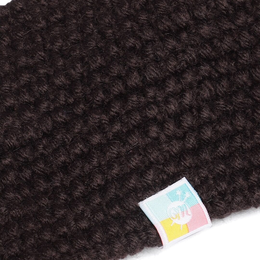Bow Headband - Dark Brown 44