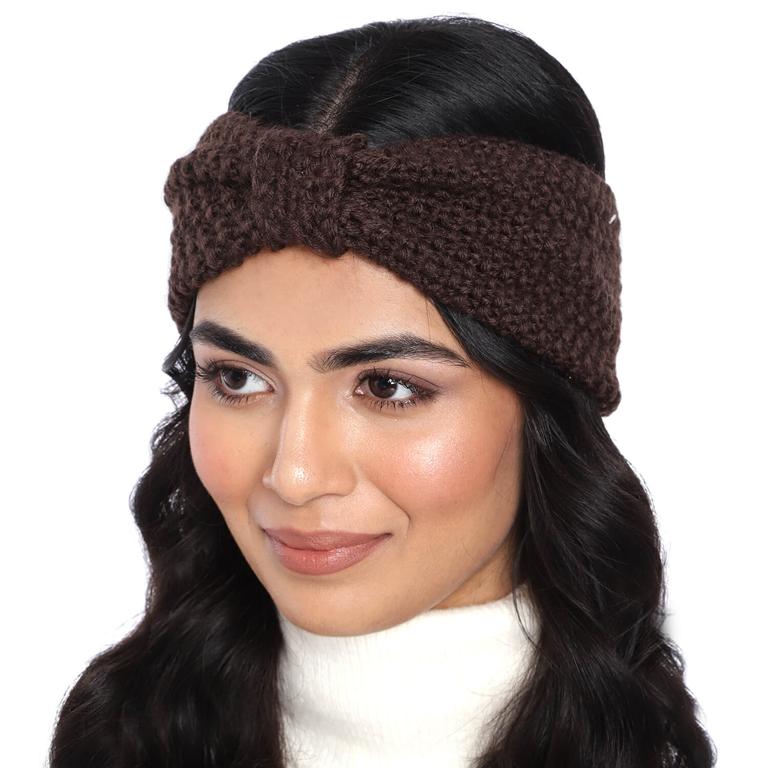 Bow Headband - Dark Brown 44