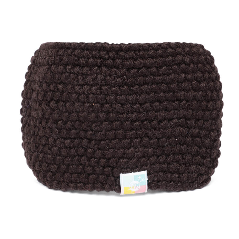 Bow Headband - Dark Brown 44