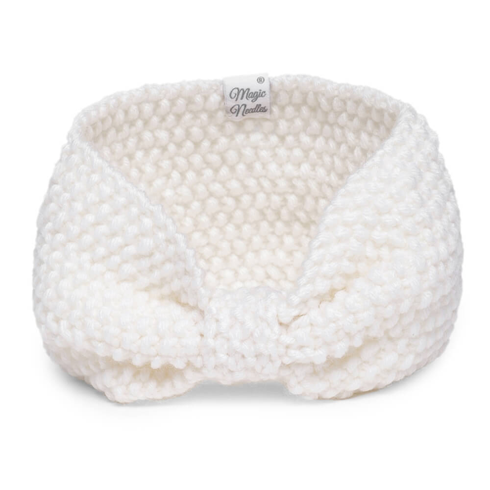 Bow Headband - White 45