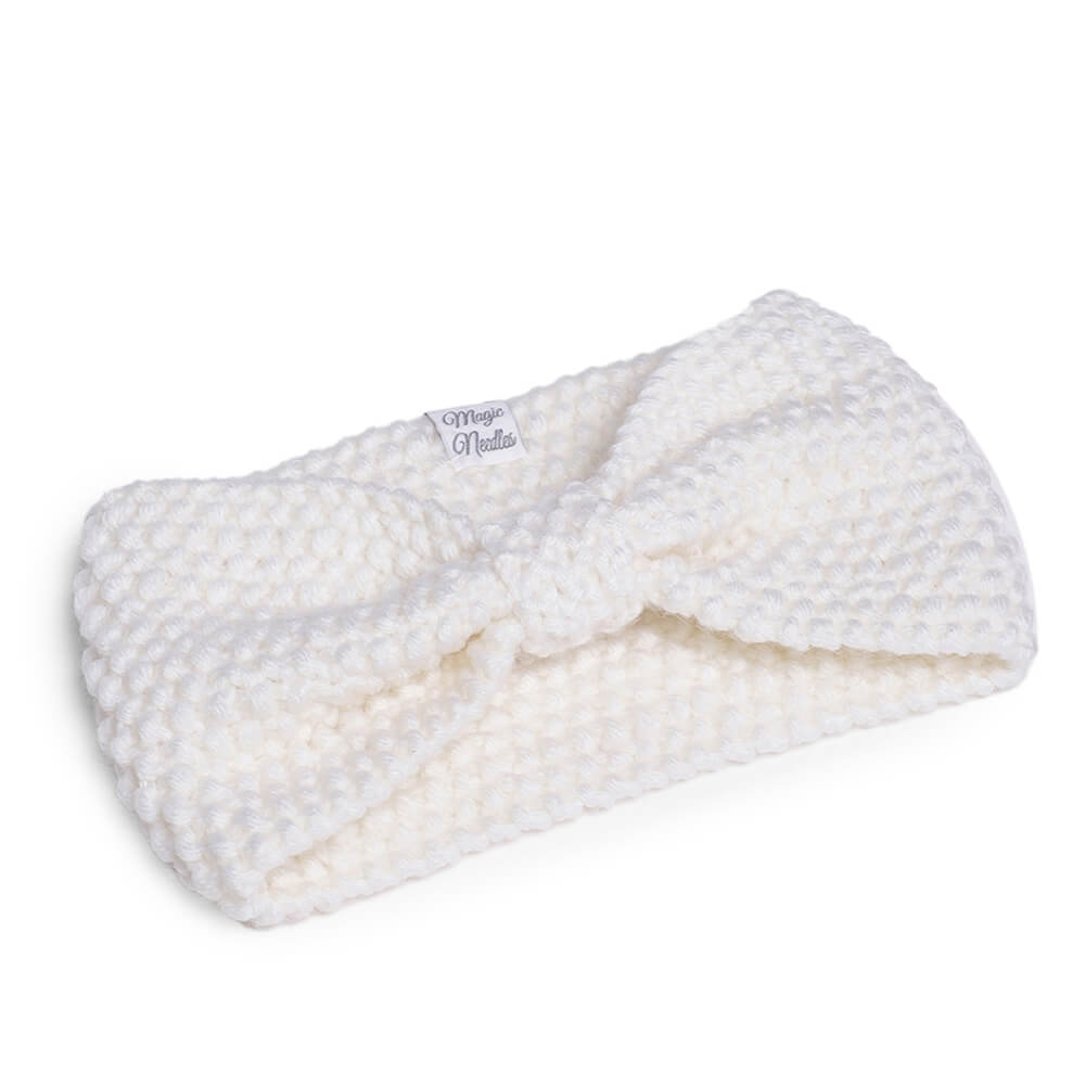 Bow Headband - White 45