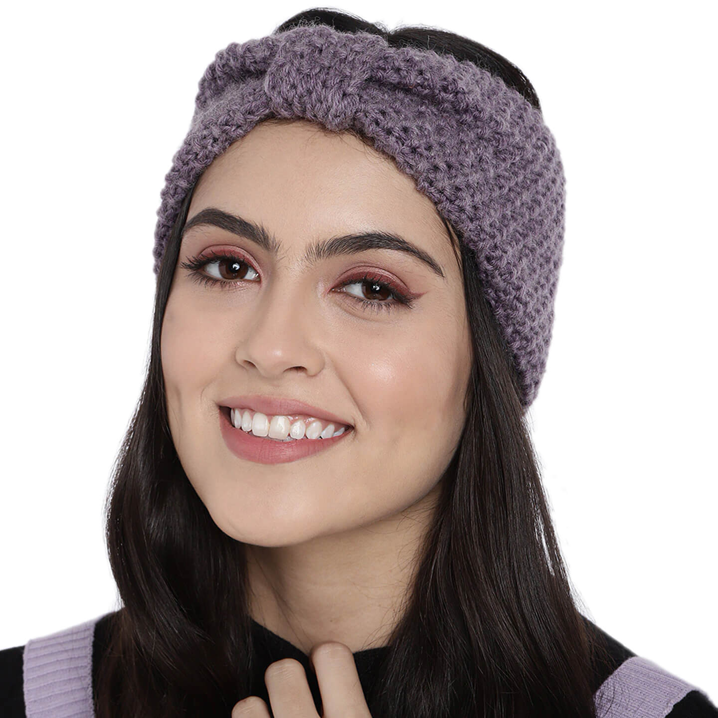 Bow Headband - Purple Haze 46