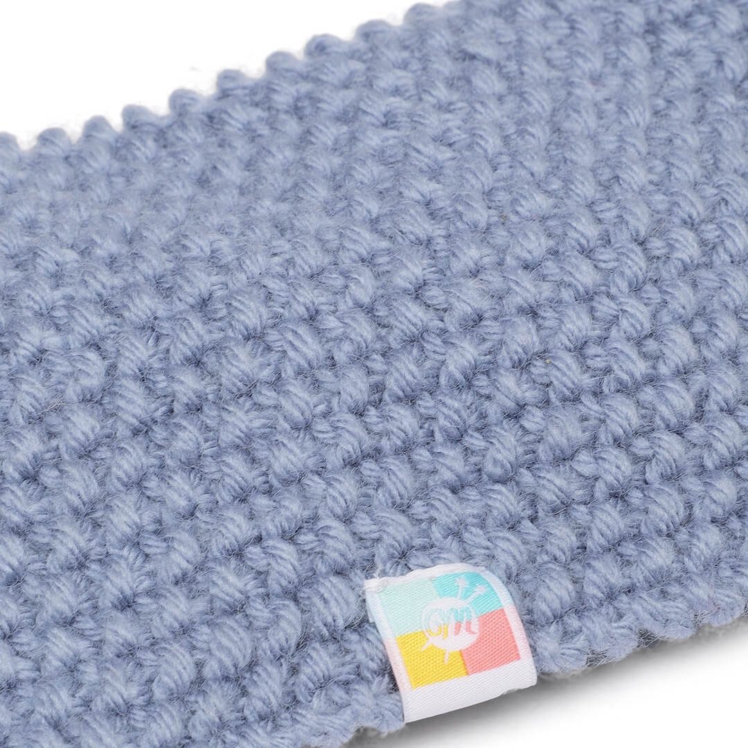 Bow Headband - Faded Denim 49