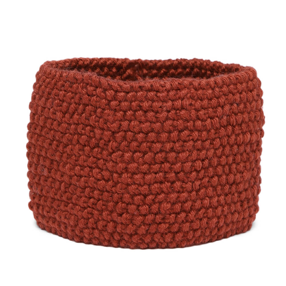 Knitted Headband - Brick Red 603