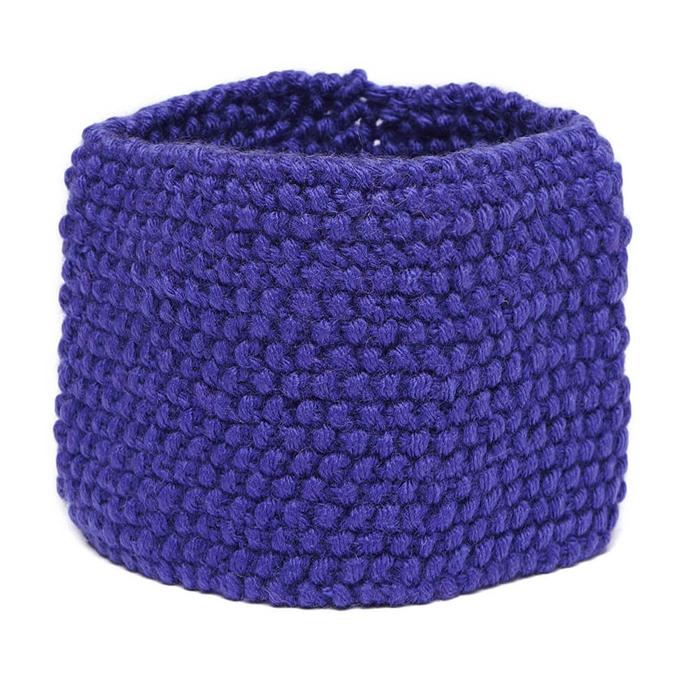Knitted Headband - Ink Blue 605