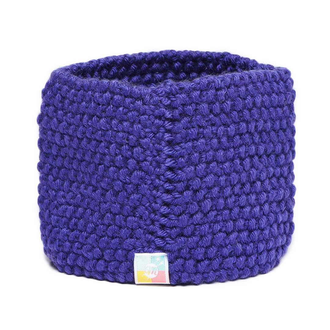 Knitted Headband - Ink Blue 605