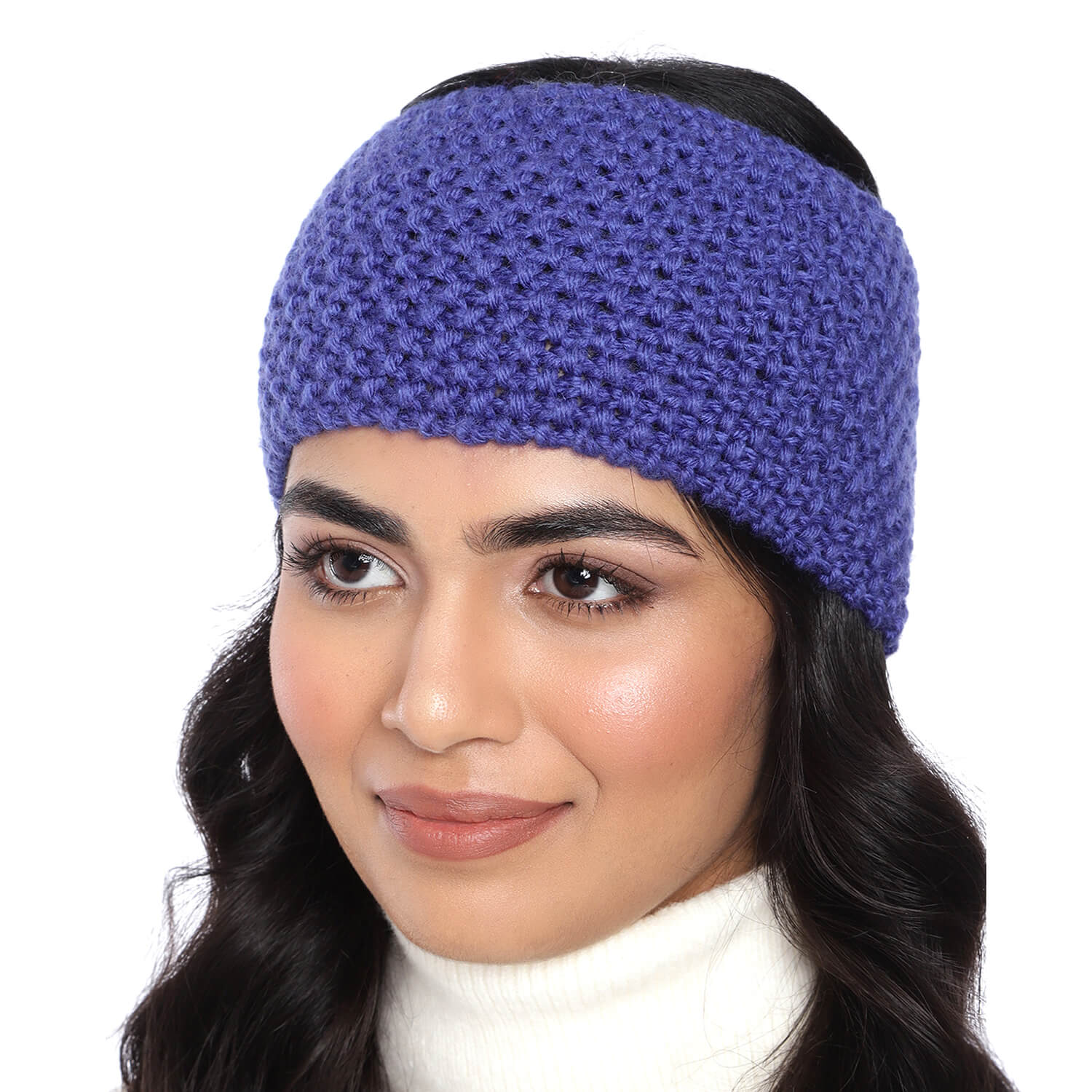Knitted Headband - Ink Blue 605