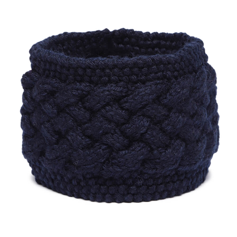 Criss Cross Headband - Navy Blue 847