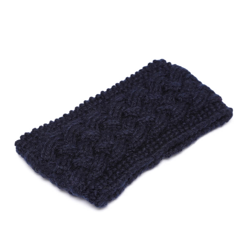 Criss Cross Headband - Navy Blue 847