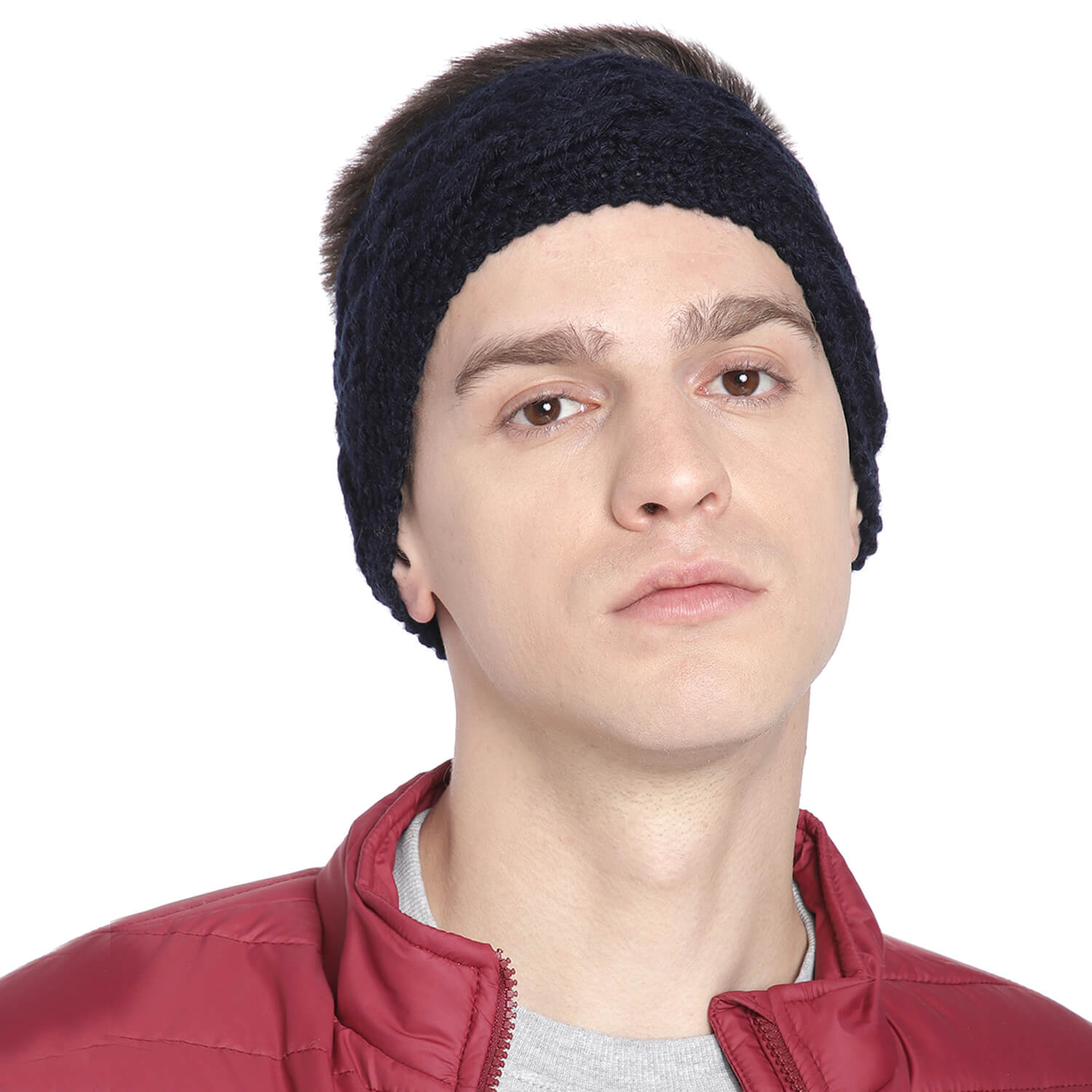 Criss Cross Headband - Navy Blue 847