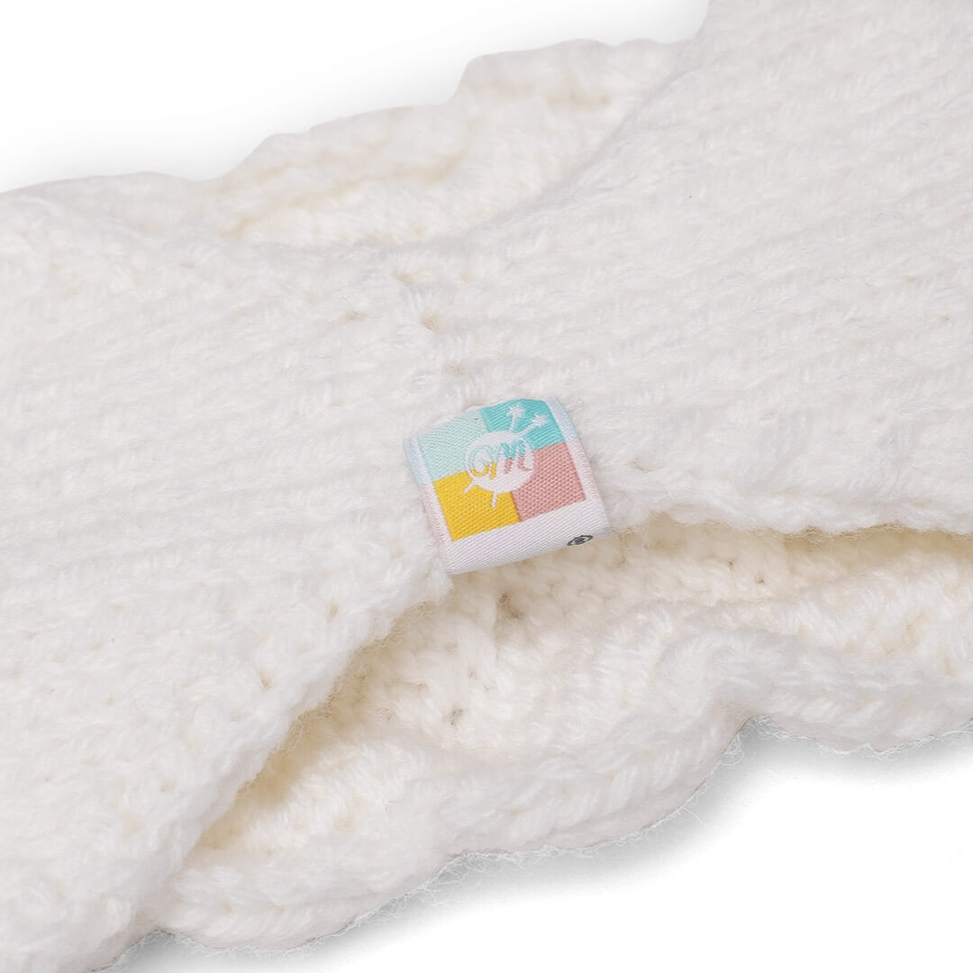 Cable Headband - White Double 98