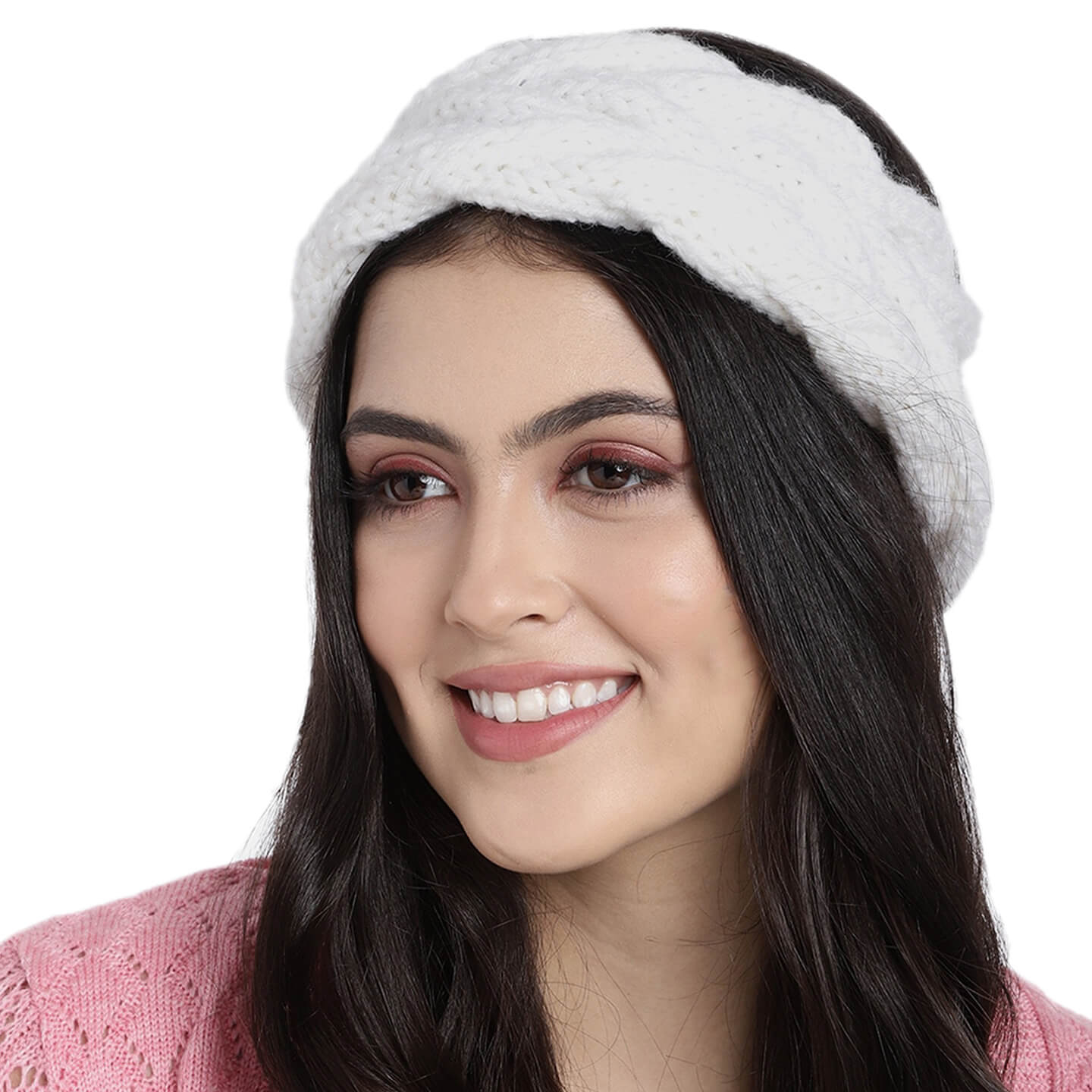 Cable Headband - White Double 98