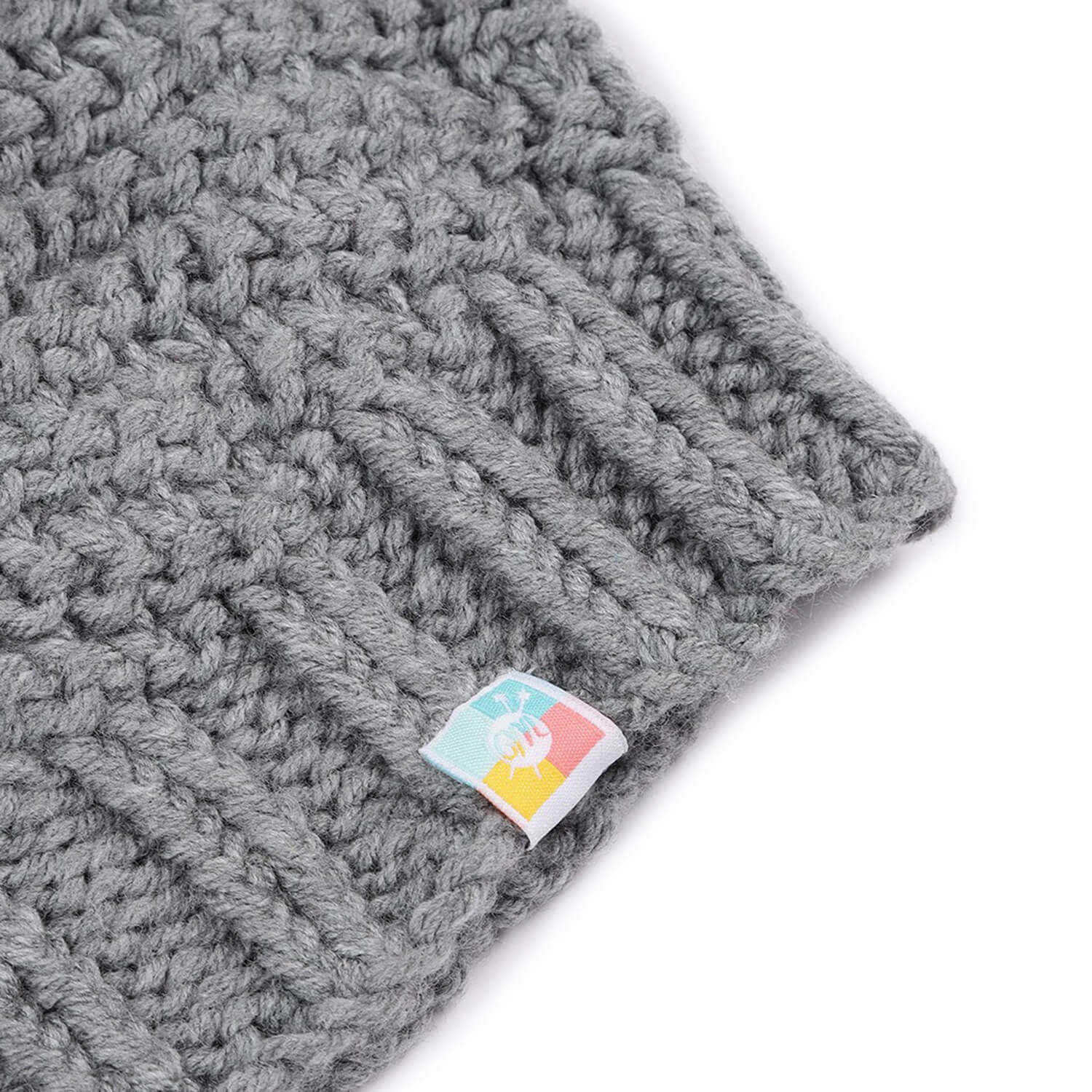 Diagonal Slouch Beanie - 1481