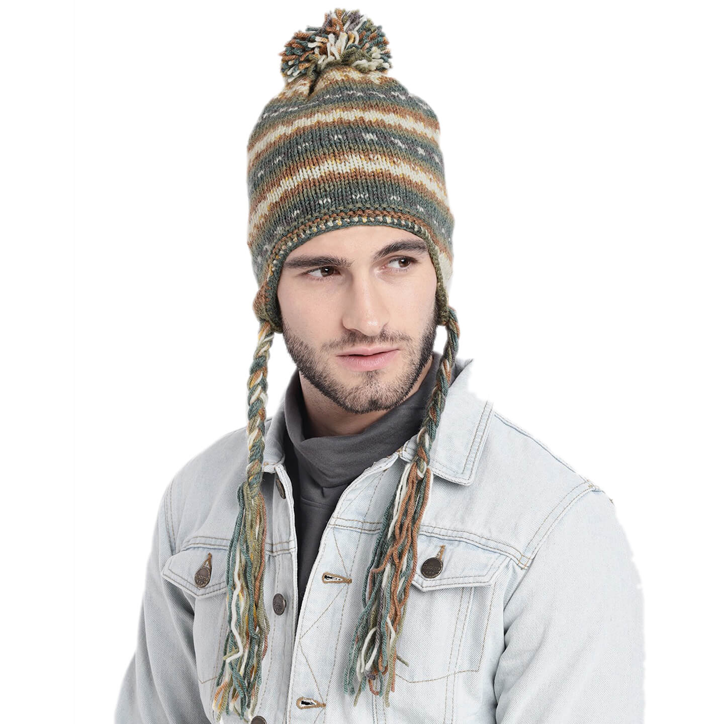 Green Icelandic Cap - 2167