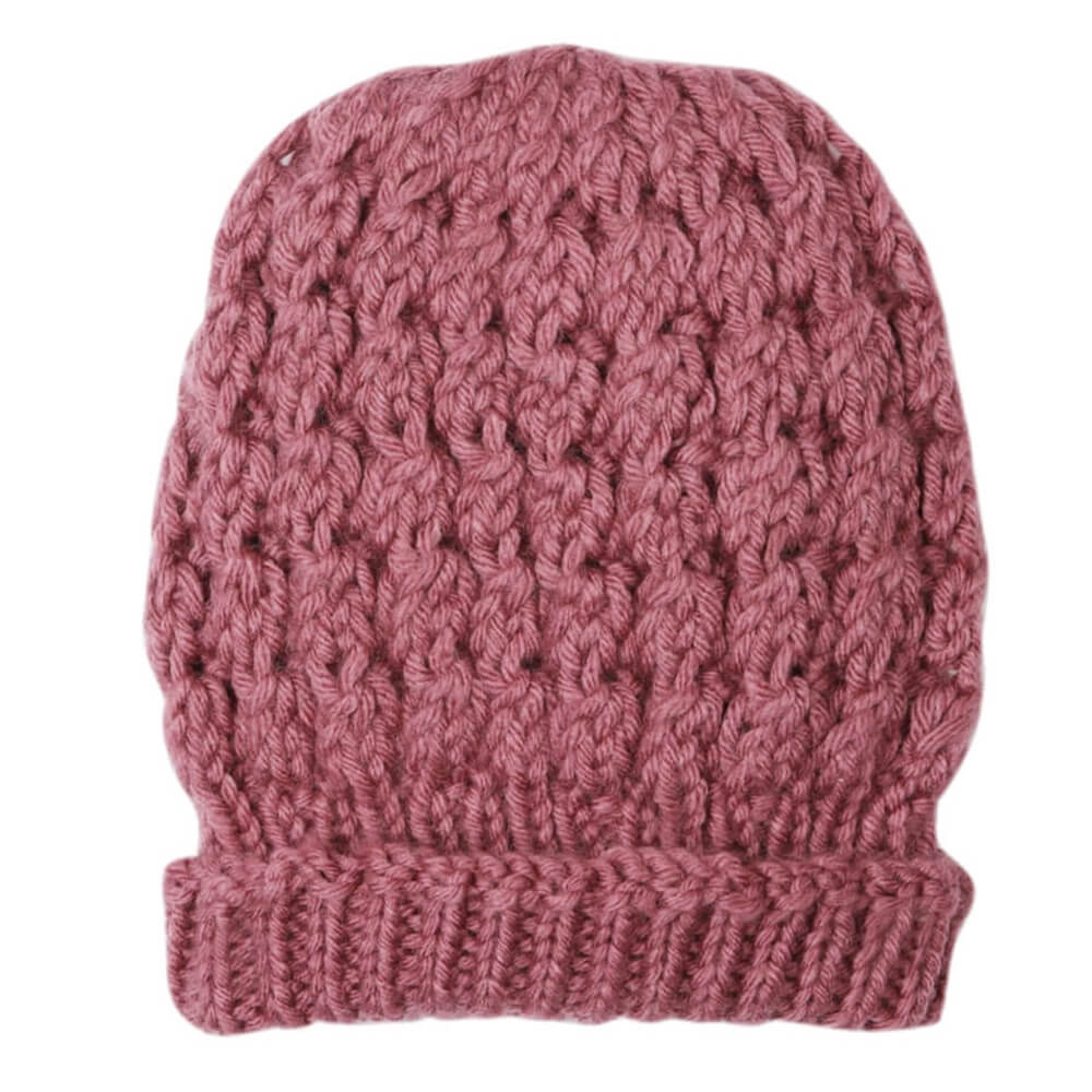 Pink Beanie - 2629