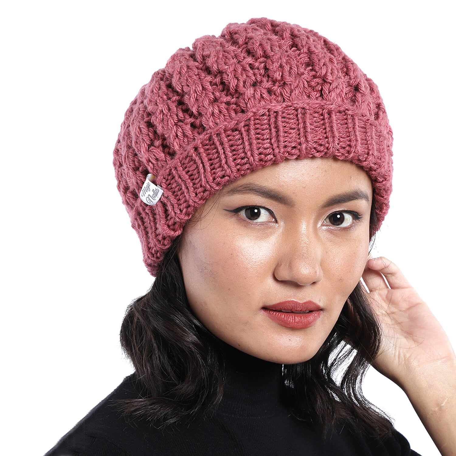 Pink Beanie - 2629