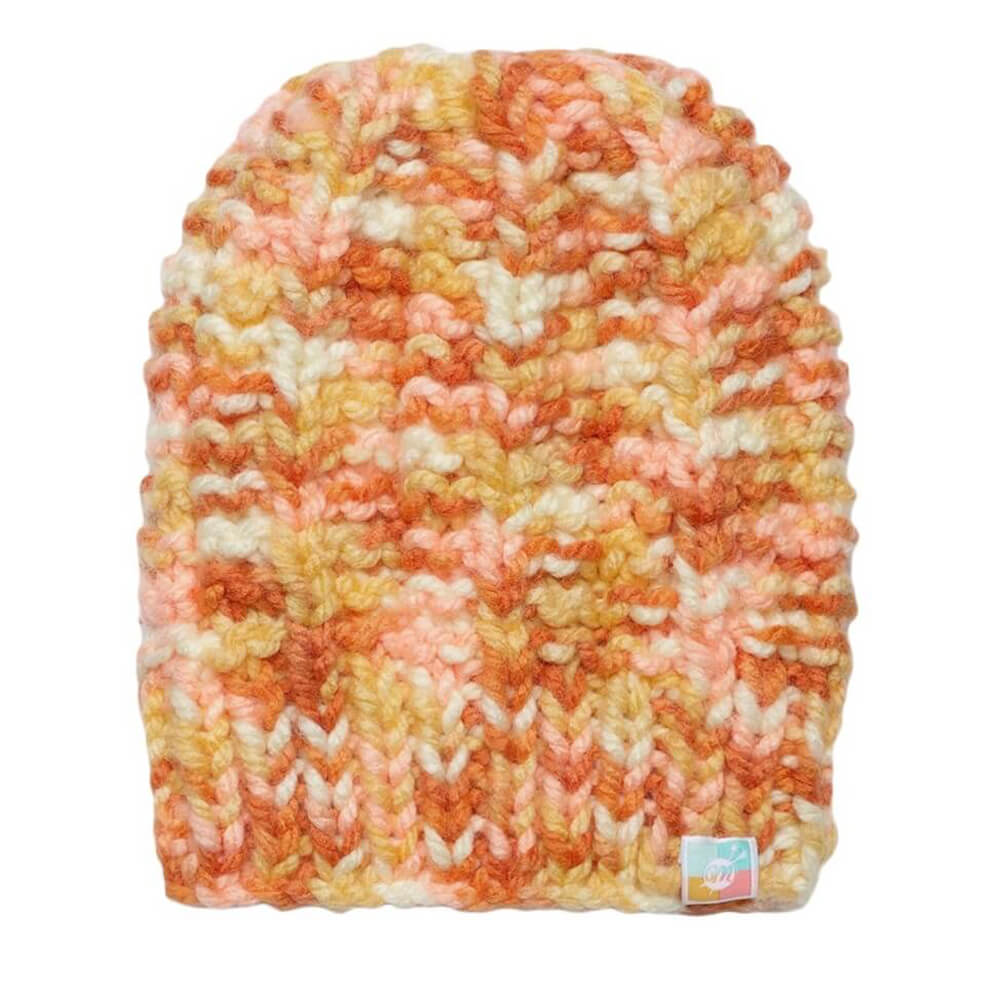 Multicoloured Self-Design Beanie - 2673