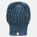 Blue Knit Self-Design Beanie - 271