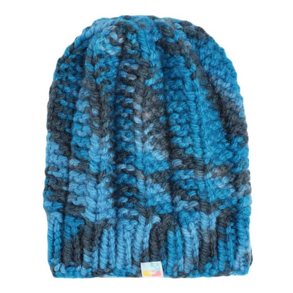 Multicoloured Self-Design Beanie - 2721