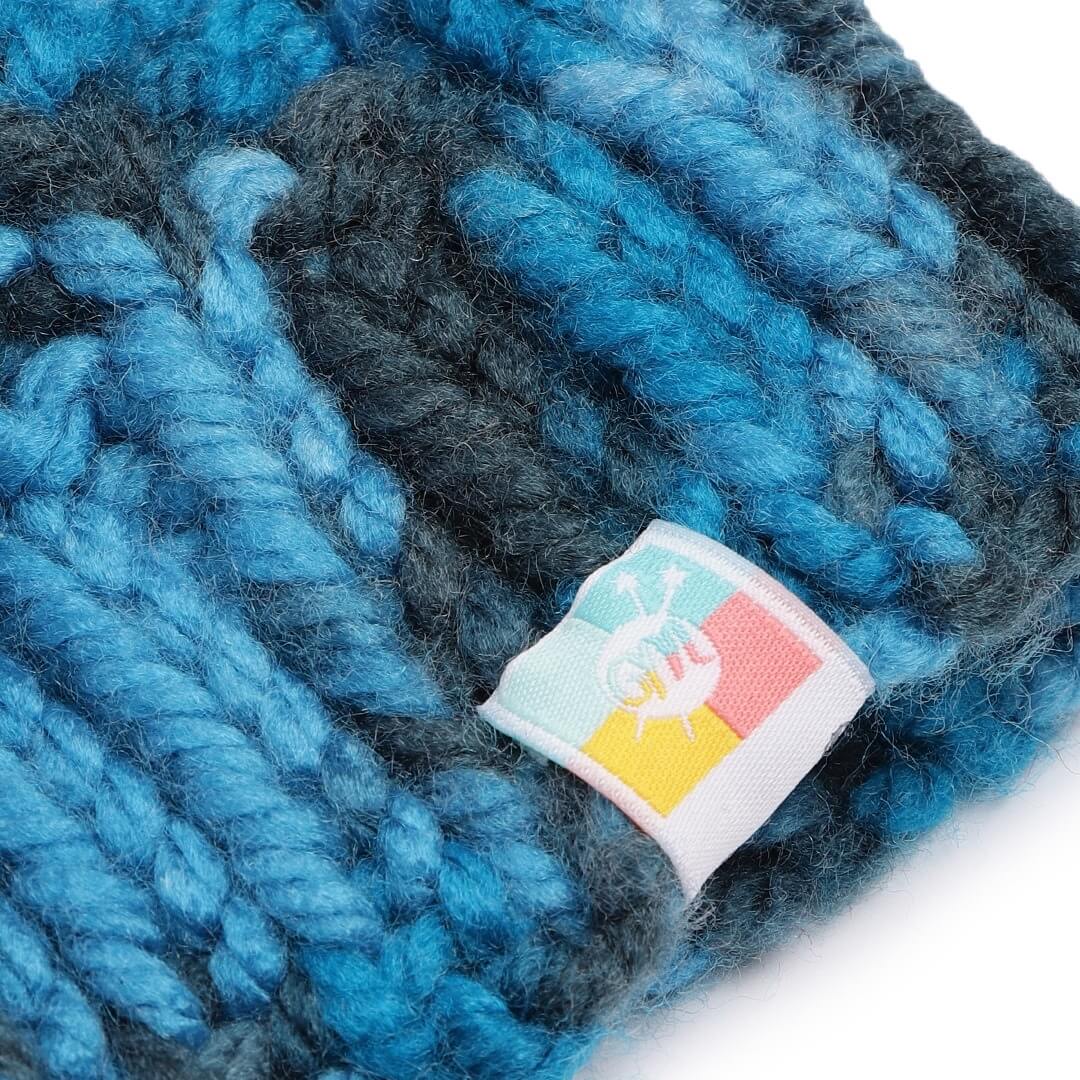 Multicoloured Self-Design Beanie - 2721