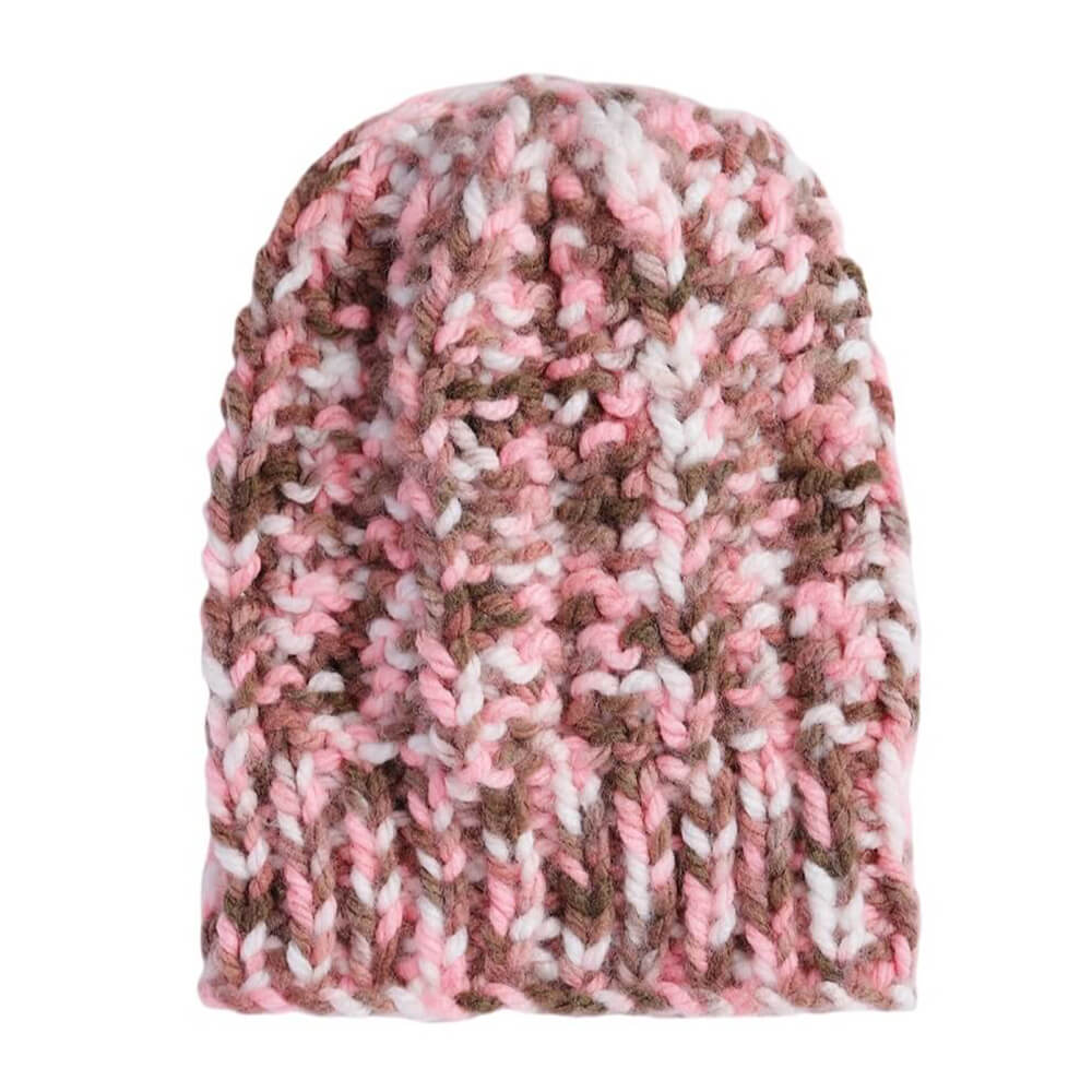 Multicoloured Self-Design Beanie - 2723