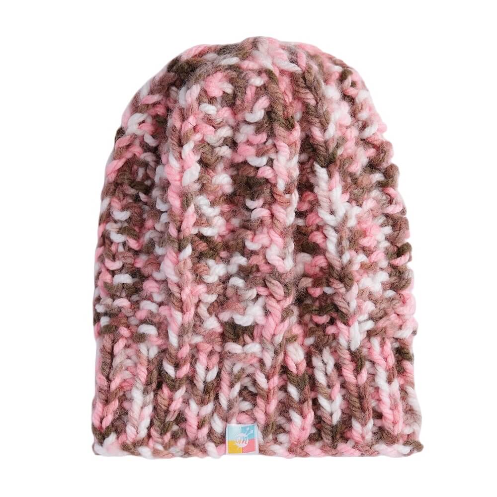 Multicoloured Self-Design Beanie - 2723