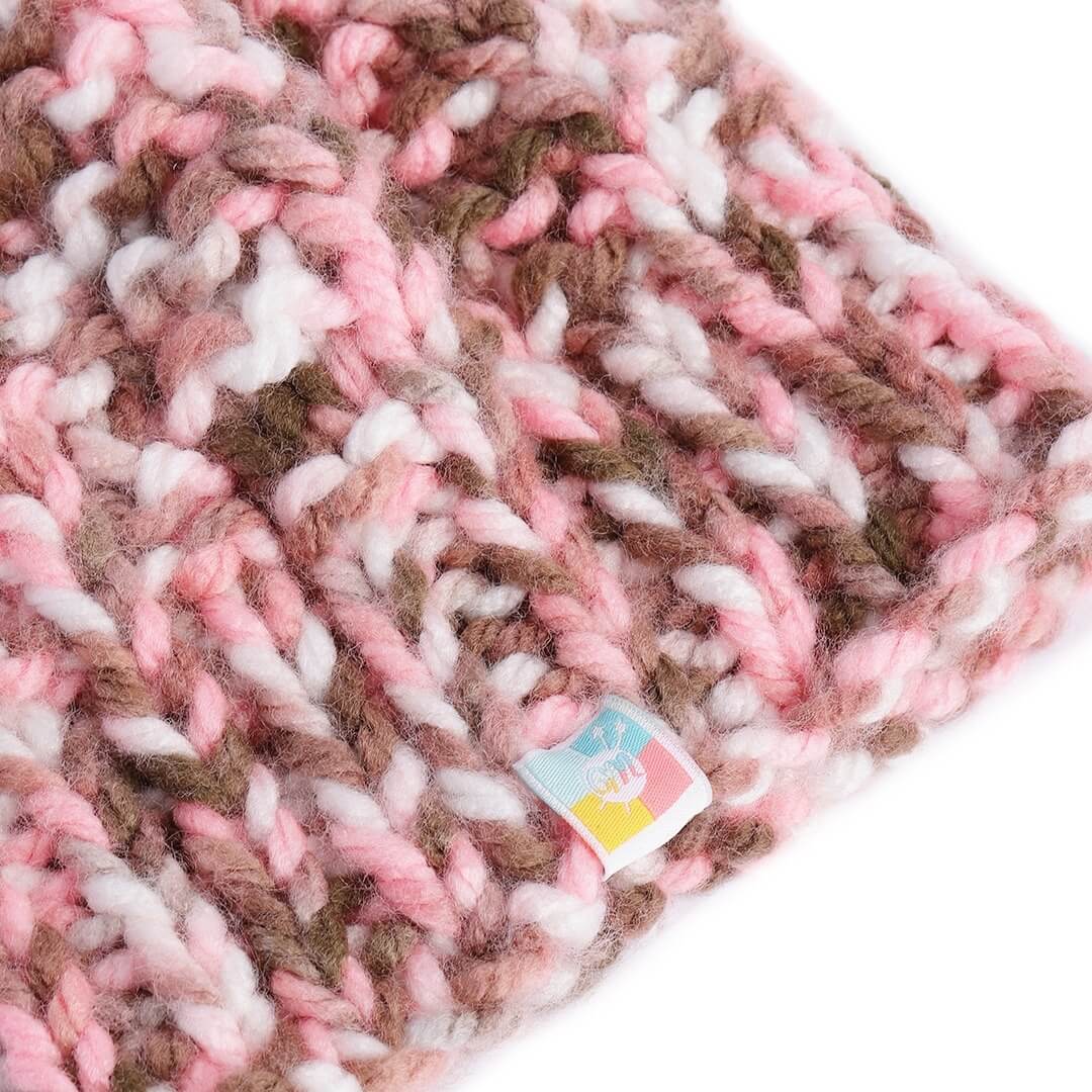 Multicoloured Self-Design Beanie - 2723