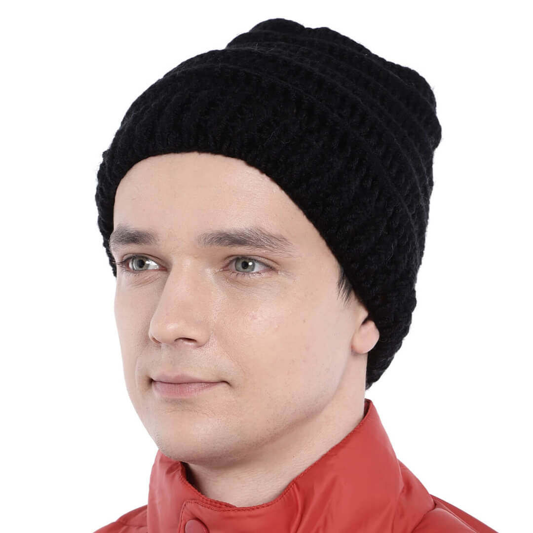 Self-Striping Beanie - 2828