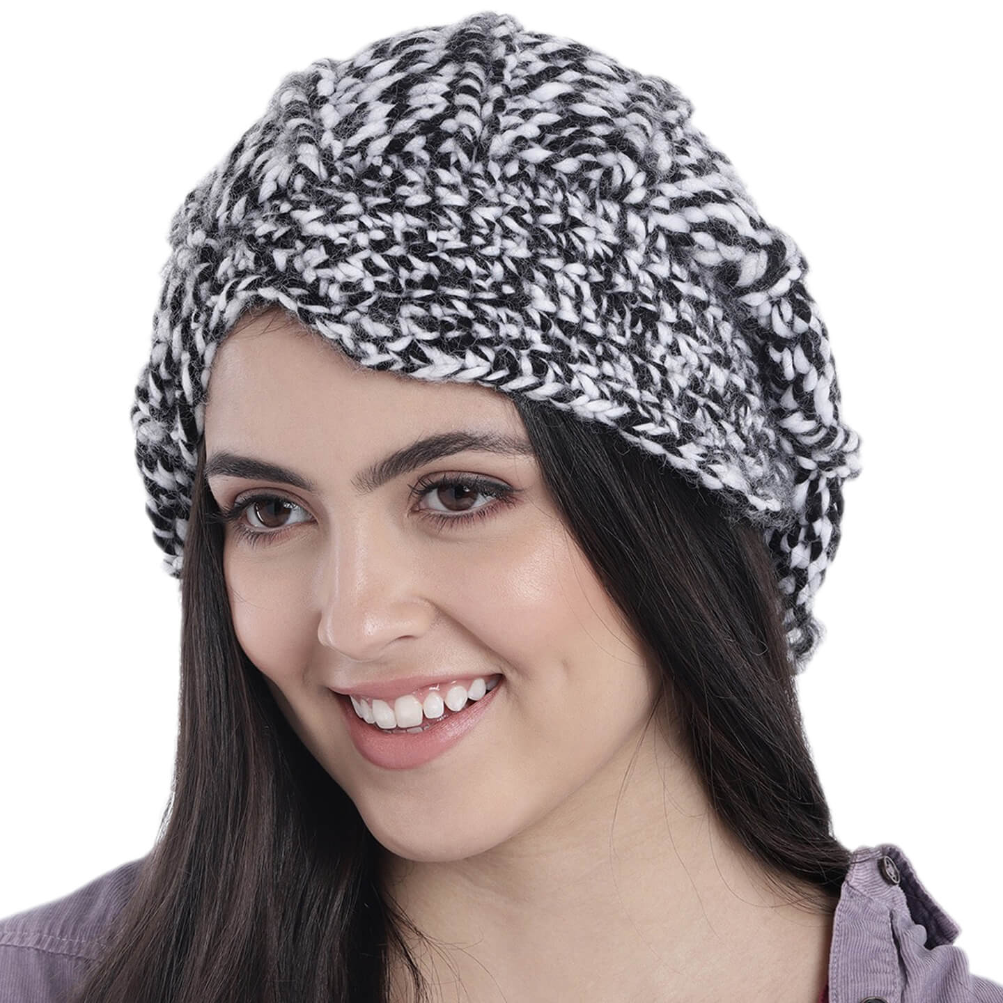 Slouch Beanie with Flap - 2883