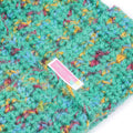 Multi-Color Fold Cap with Pompom - 2894