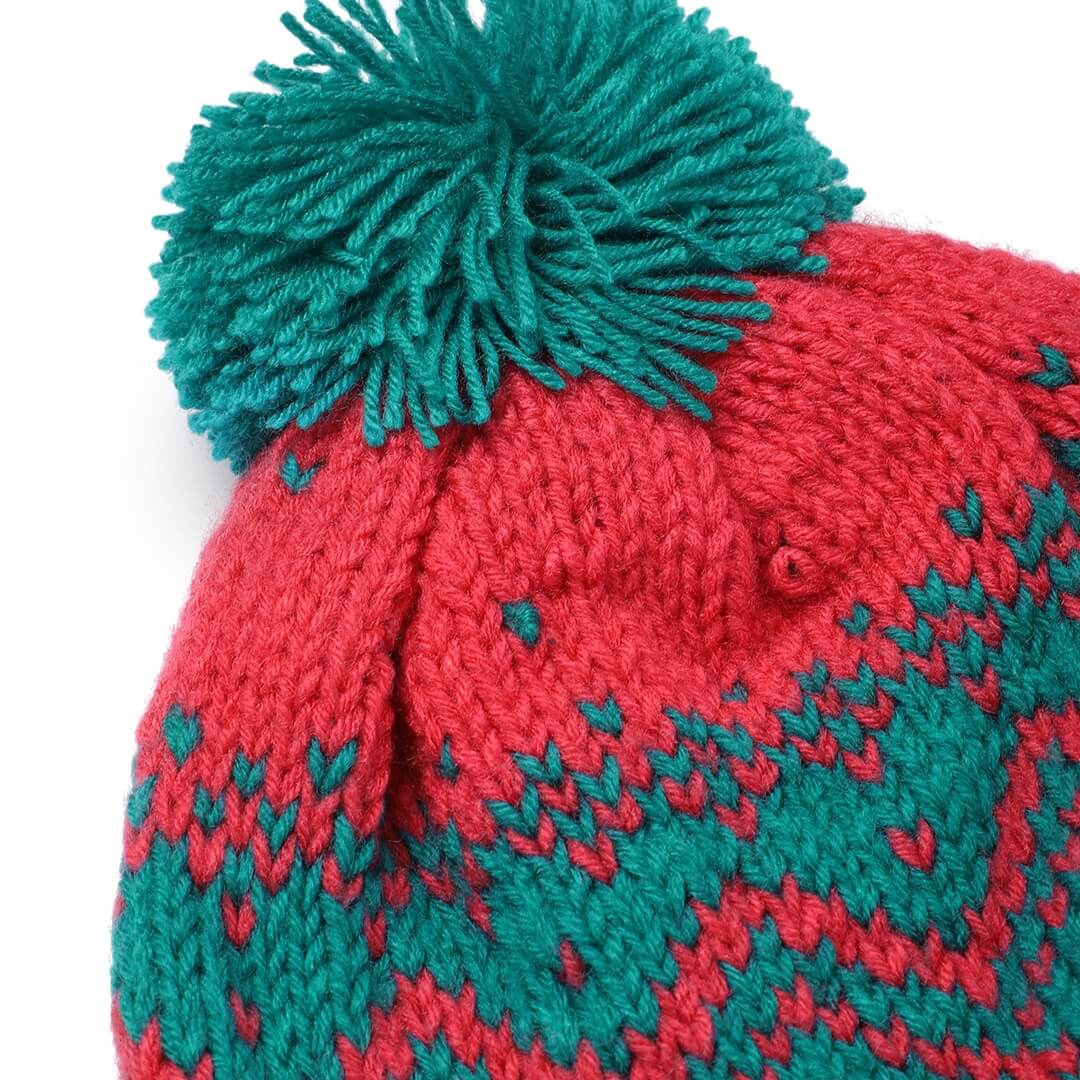 Multi-Colored Icelandic Beanie - 2940
