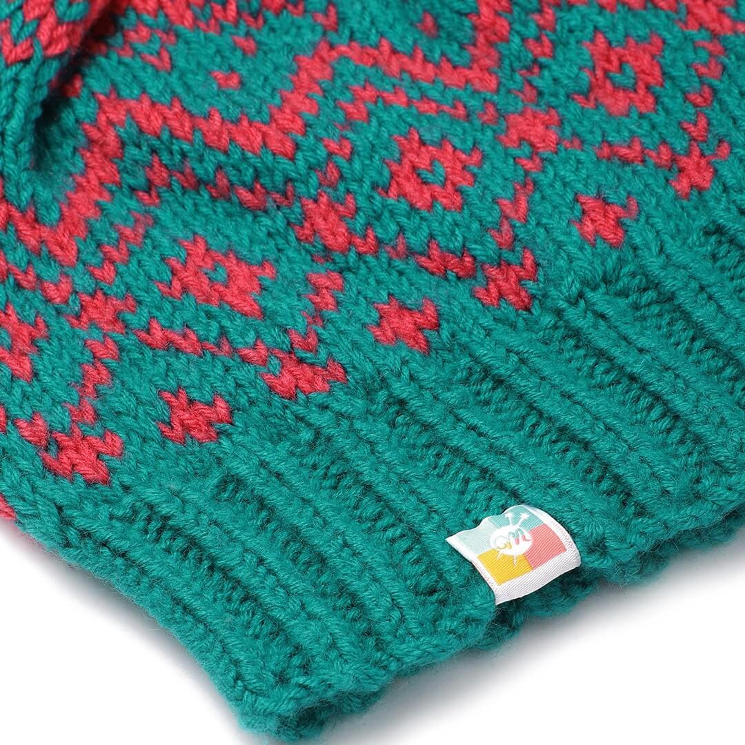Multi-Colored Icelandic Beanie - 2940