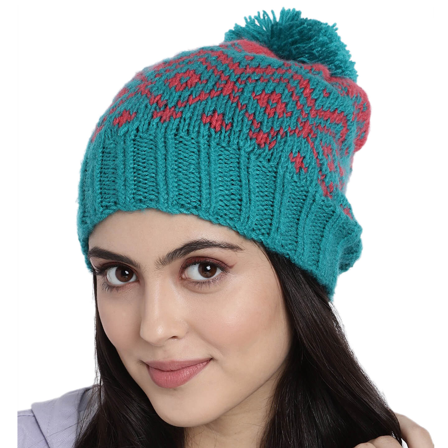 Multi-Colored Icelandic Beanie - 2940