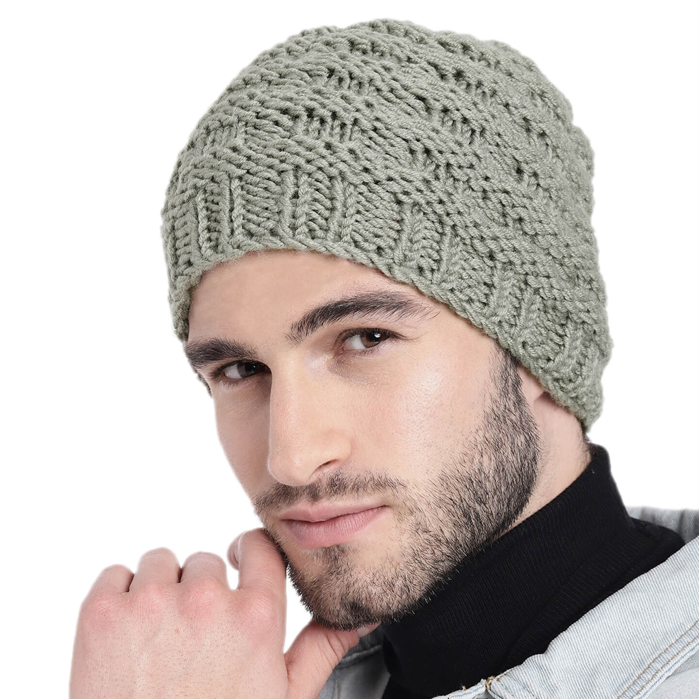 Mil Green Checks Cap - 623