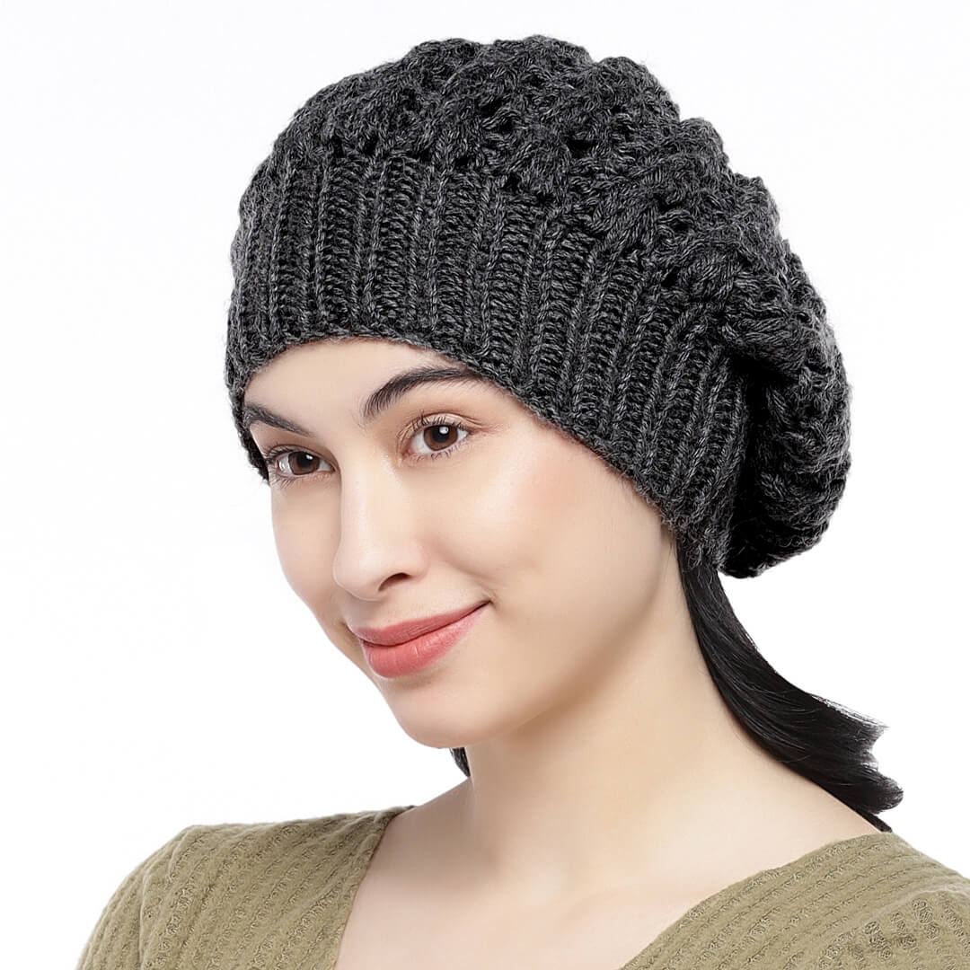 Grey Beanie - 819