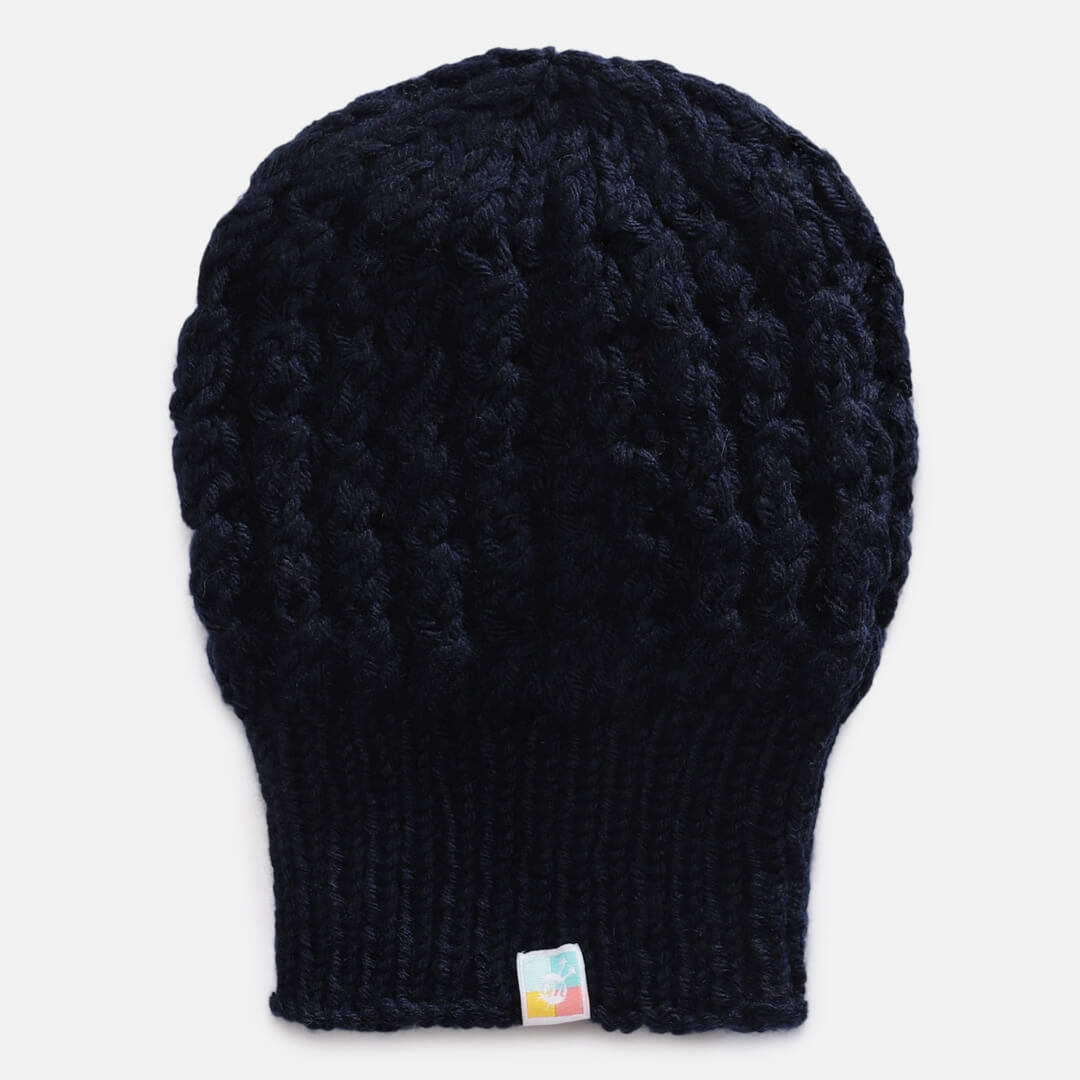 Navy Blue Beanie - 822