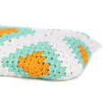 Handmade Crochet Granny Square Bag - Multi-Color 2655