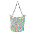 Handmade Crochet Market Bag - Multi-Color 2664