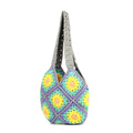 Handmade Crochet Market Bag - Multi-Color 2694