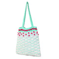 Handmade Crochet Market Bag - Multi-Color 2805