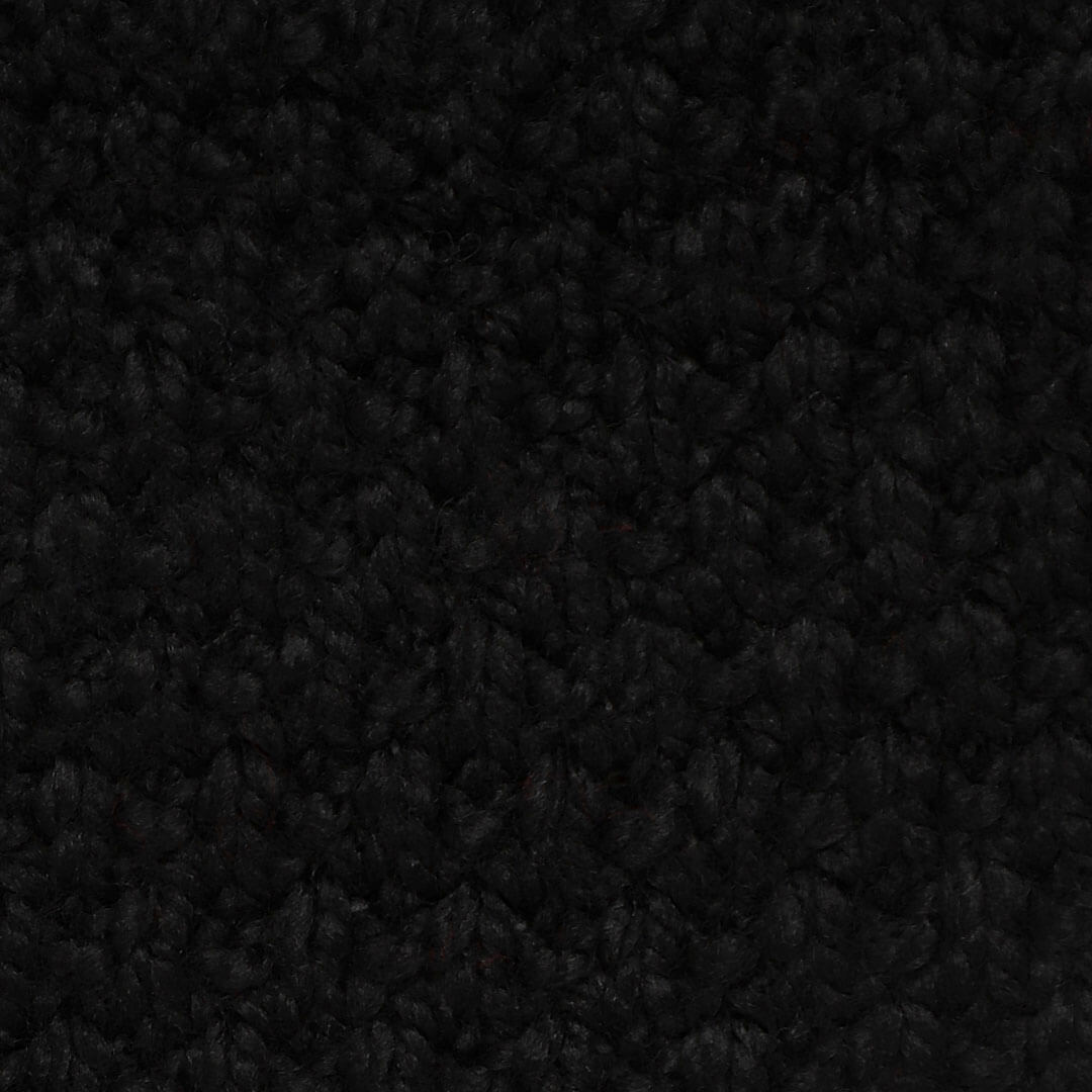 Scarf with Tassels - Black 1685